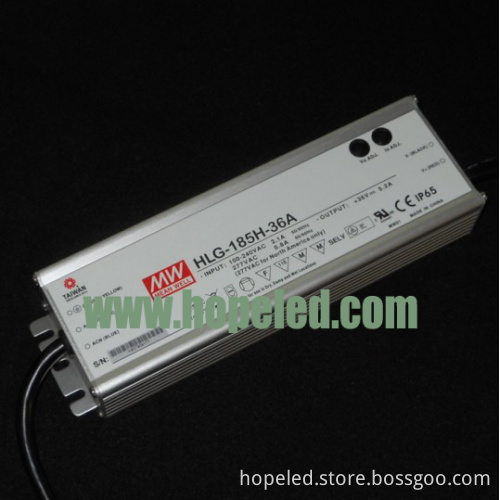 185W Mean Well Driver (HLG-185H-36)